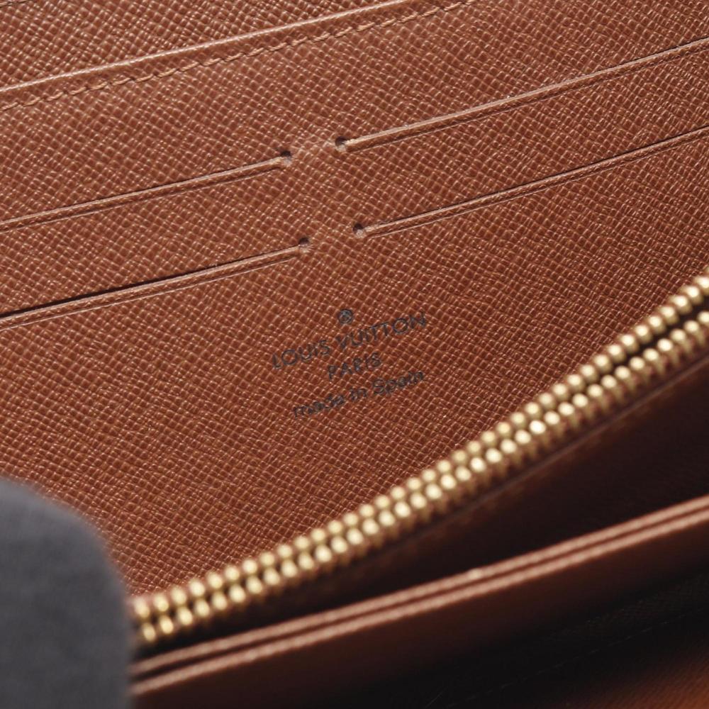 Louis Vuitton Zippy Wallet, Round Long Coated Canvas, Monogram Rose, Women's,... - Picture 4 of 8
